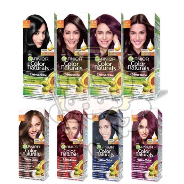 [READY STOCK] Garnier Hair Color Naturals Cream Riche/ Ultra Color