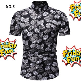  kemeja  lelaki  baju  batik flora bergaya hensem wow tt477er 