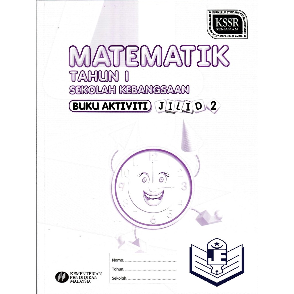 Buku Aktiviti Matematik Tahun 1 Jilid 2 | BeeCost