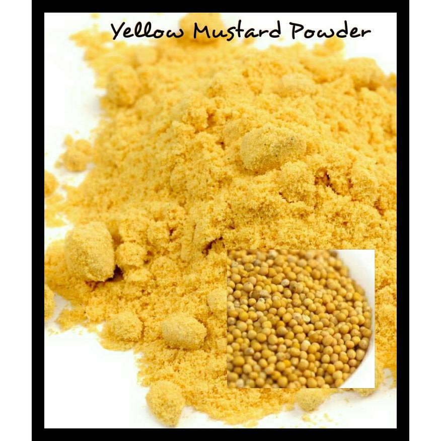 Special Yellow Mustard Powder / Mustard Seed Powder 100gram Shopee