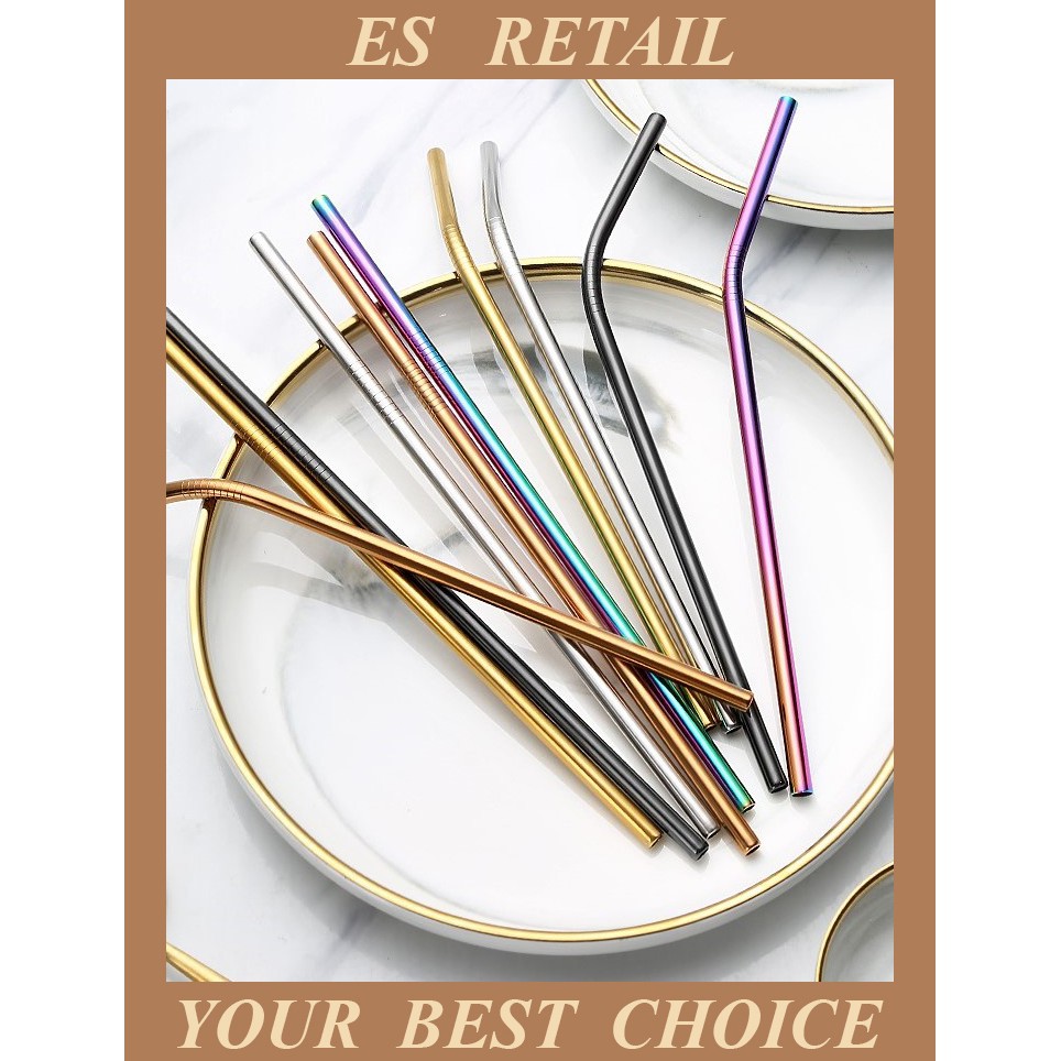 304 Stainless Steel Drinking Straw / Stainless Steel Straw ...