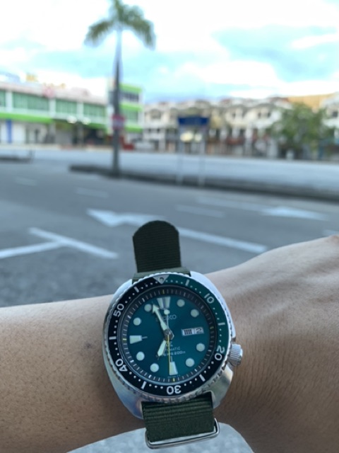 Seiko Prospex Green Turtle SRPB01K1 | Shopee Malaysia