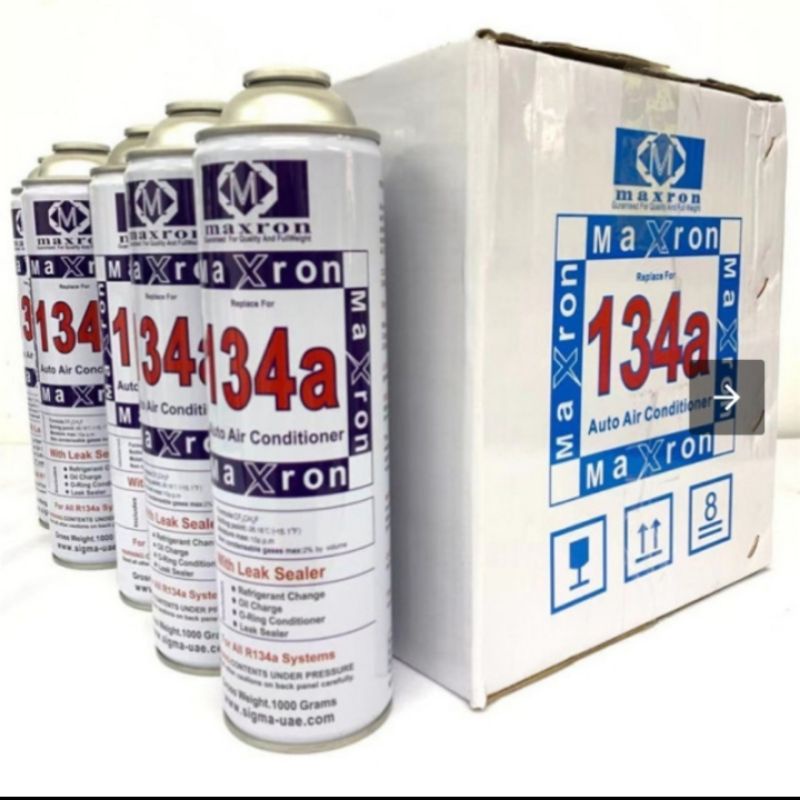 BITOP/MAXRON R-134A/Bitop R600A 120G / REFRIGERANT 300G/1000G