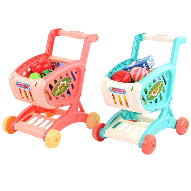 children's play shopping cart