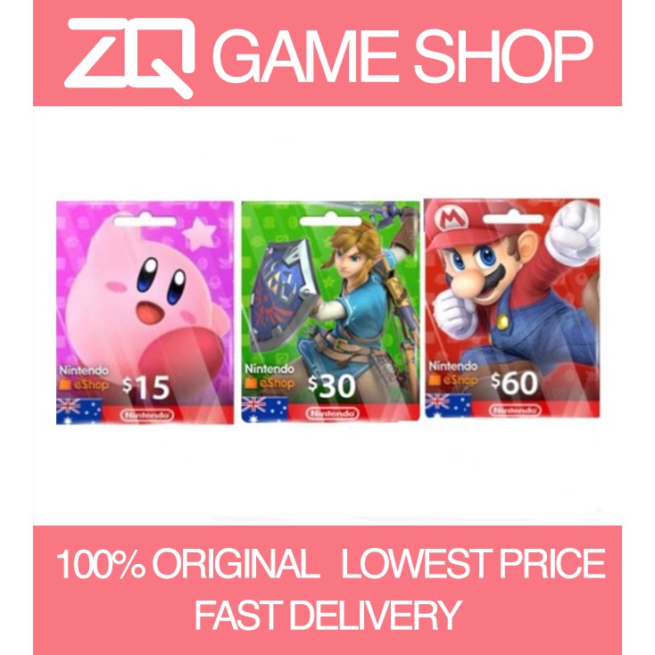 nintendo eshop $15 card