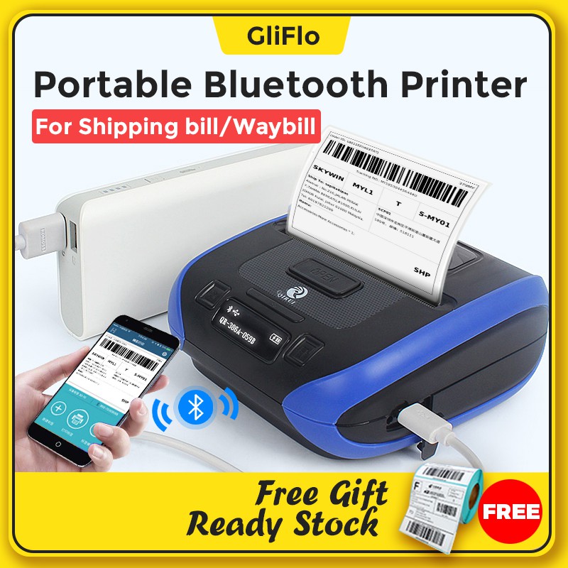 bluetooth label printer for shipping
