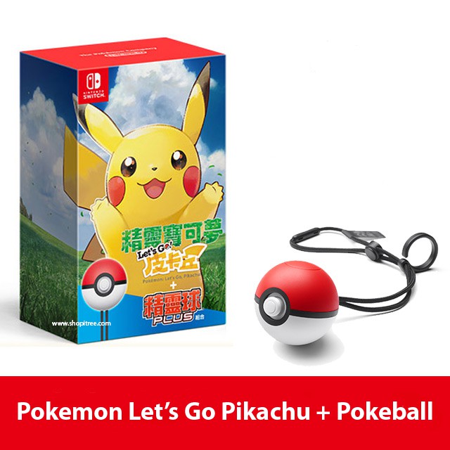 pokemon let's go pikachu pokeball plus