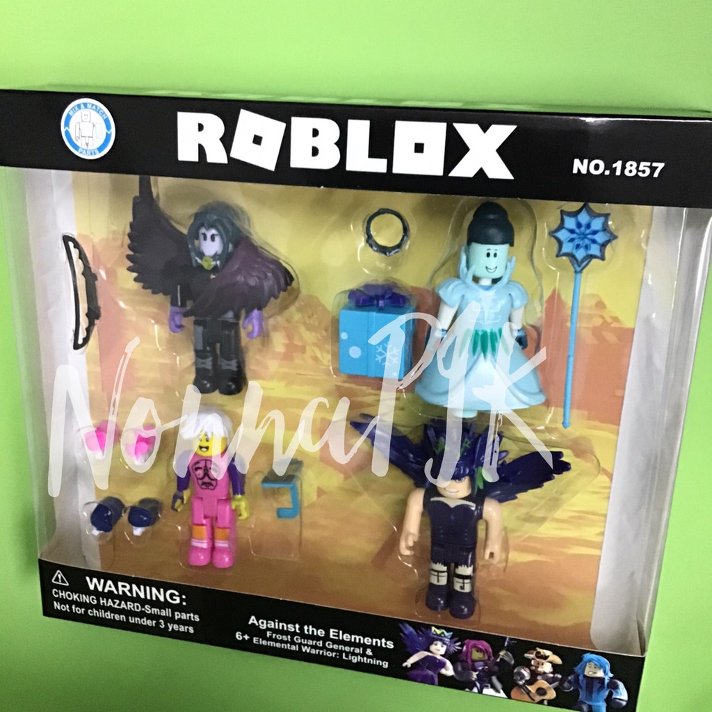 Roblox Kids Toy Action Figure Game Against The Elements Shopee Malaysia - roblox frost guard general figure code is good bnip