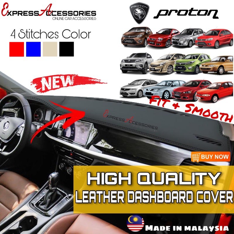 bahagian Kereta  NEW  PROTON Leather Dashboard Cover Car 