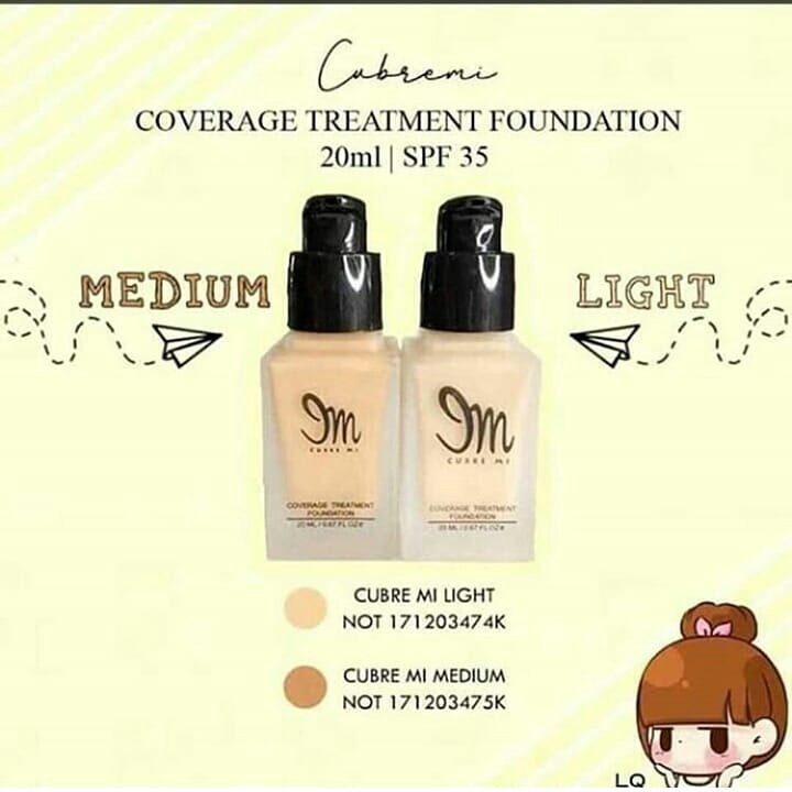 cubremi liquid foundation