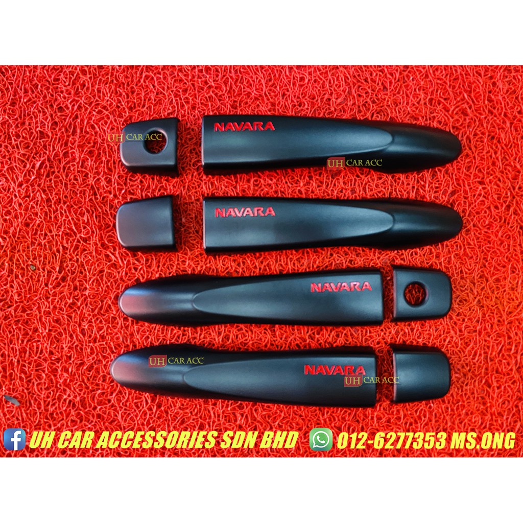Nissan navara np300 door handle cover keyless READY STOCK !!!! Shopee