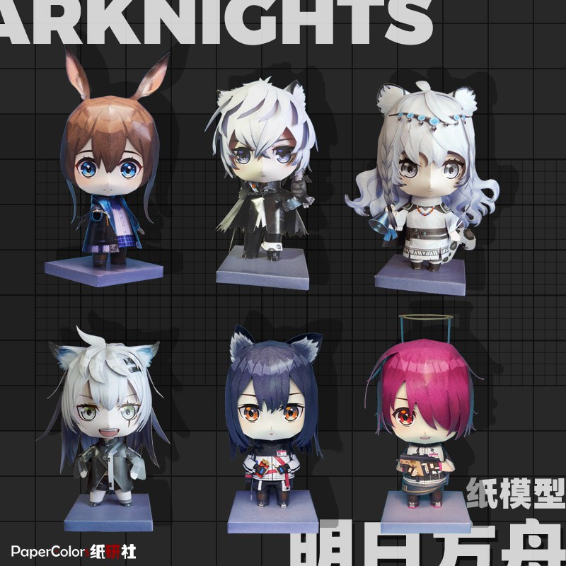 papercraft action figure