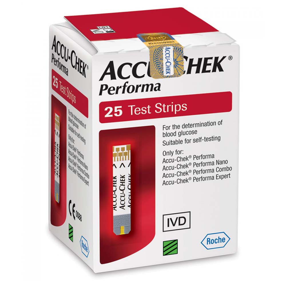 AccuChek Performa Test Strips (25s) Shopee Malaysia