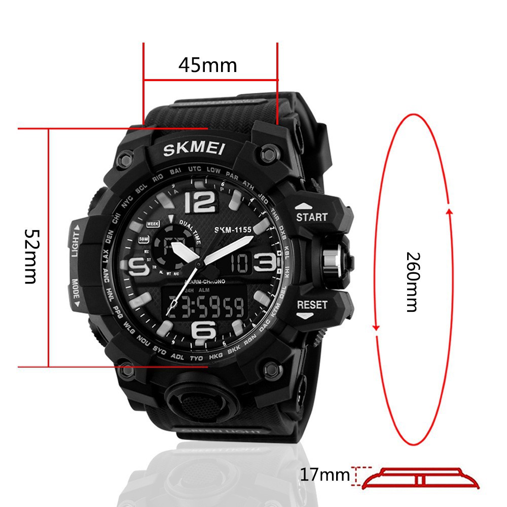 skmei 1155 functions