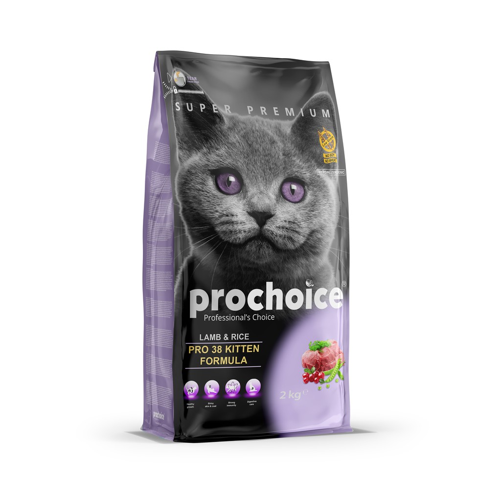 READY STOCK/ PROCHOICE / PRO38/ Kitten Cat Food/ Makanan Anak 