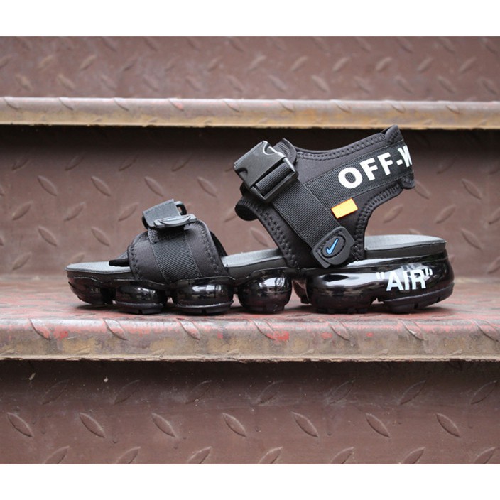 nike air vapormax sandals off white