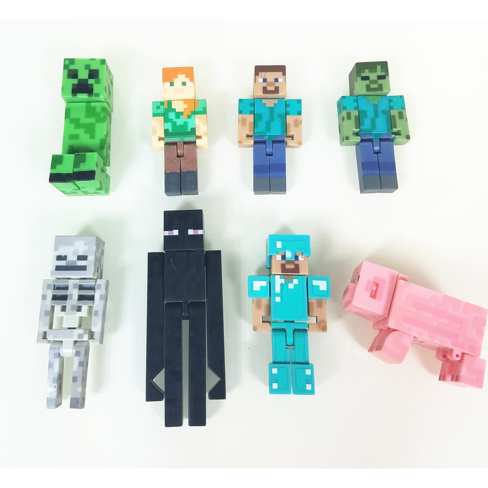 small minecraft figures