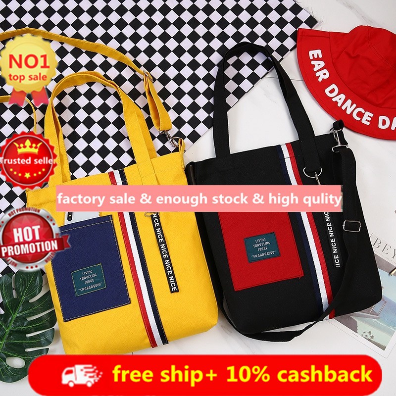 35 5 38cm 2022 Korean Fashion Premium Canvas Fashion Sling 35 5 38cm 2022 Korean Fashion Premium Canvas Fashion Sling