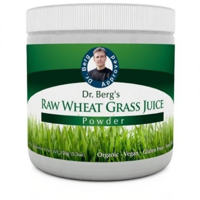 Raw Wheat Grass Juice Powder Dr. Berg's (150g) Shopee Malaysia