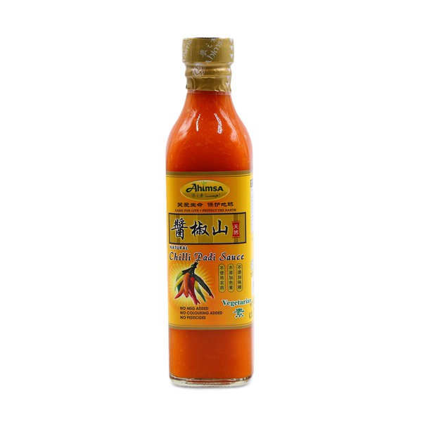 Ahimsa Natural Chili Padi Sauce 麦之素天然山椒酱 500ml Suitable For Hot Pot Dip Sauce 适合火锅蘸酱 Shopee Malaysia