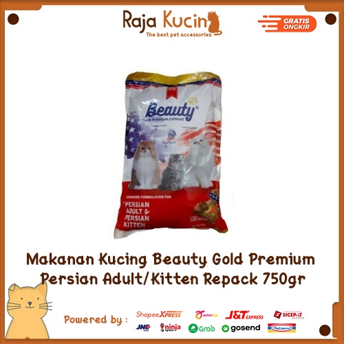Beauty gold premium persian adult Cat Food 750g