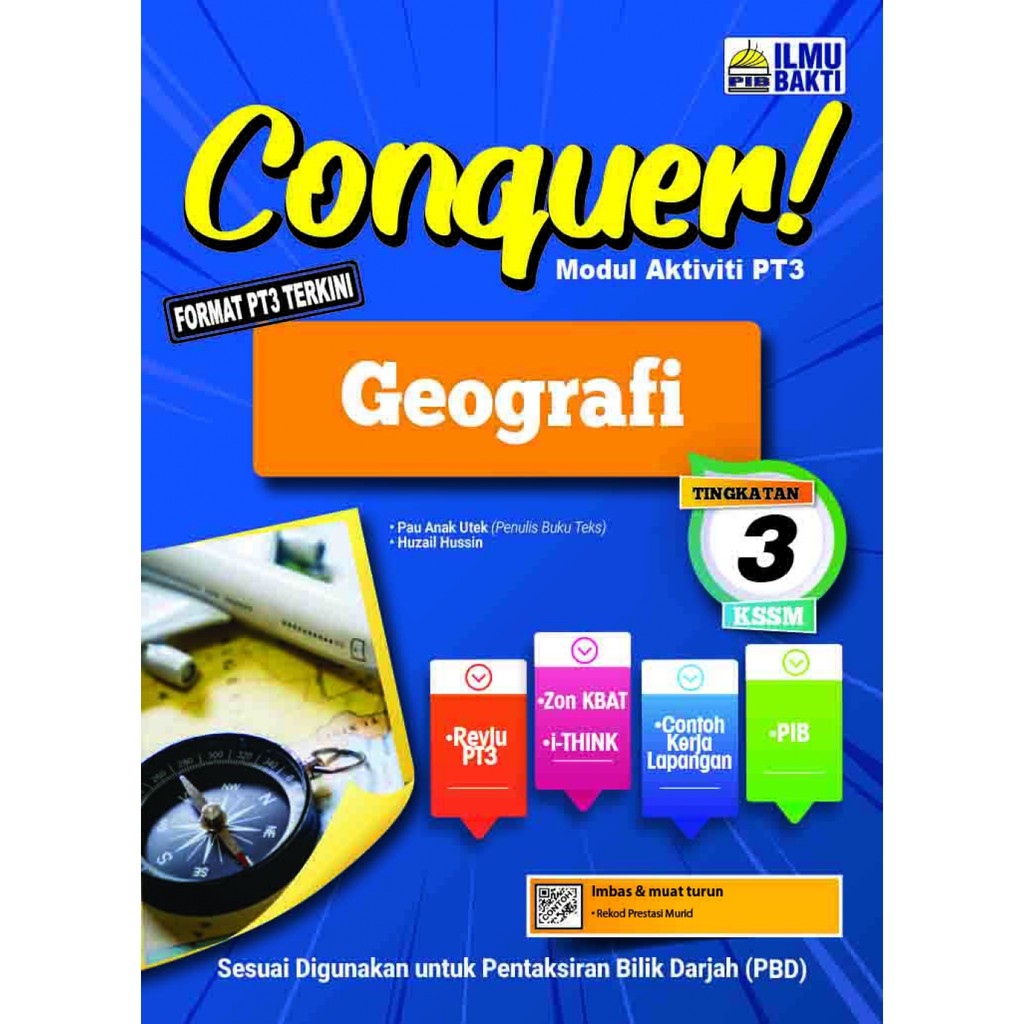 CONQUER! GEOGRAFI TINGKATAN 3 MODUL AKTIVITI PT3 KSSM (2021)  Shopee