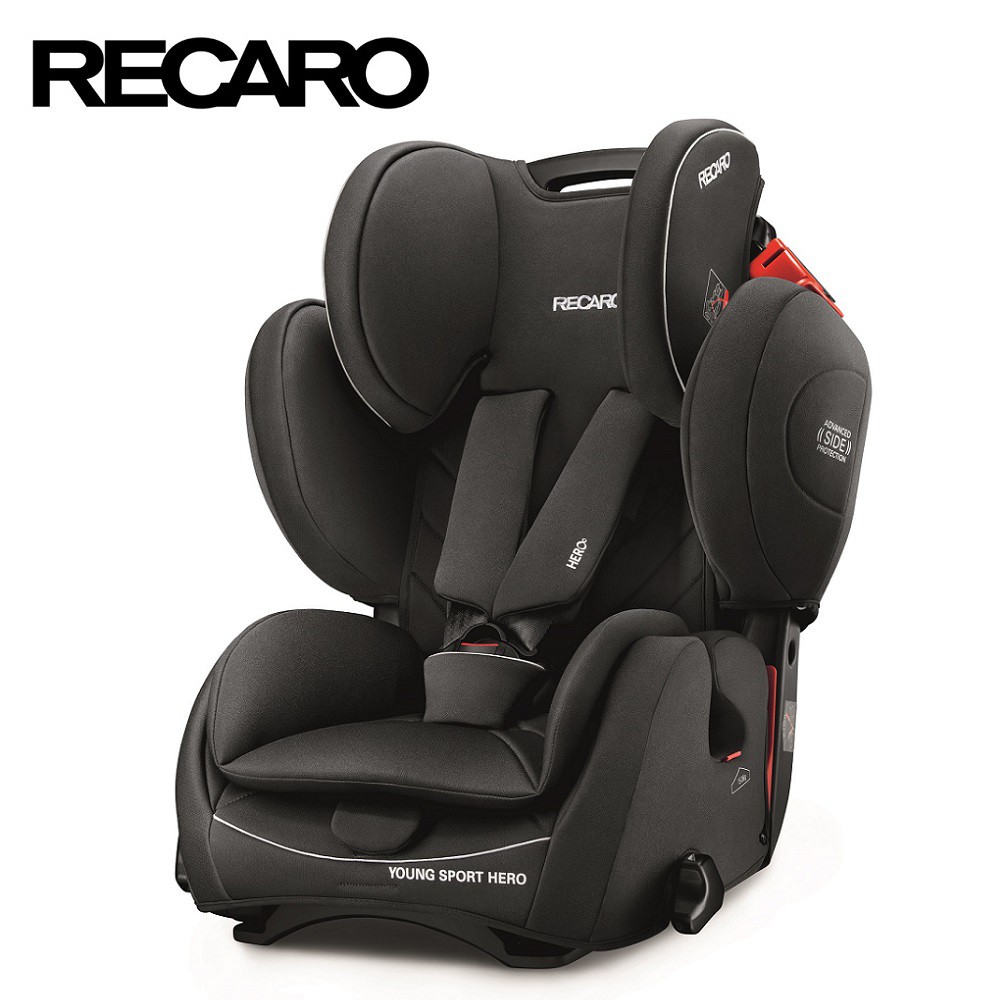 recaro young sport hero group 123 performance black car seat