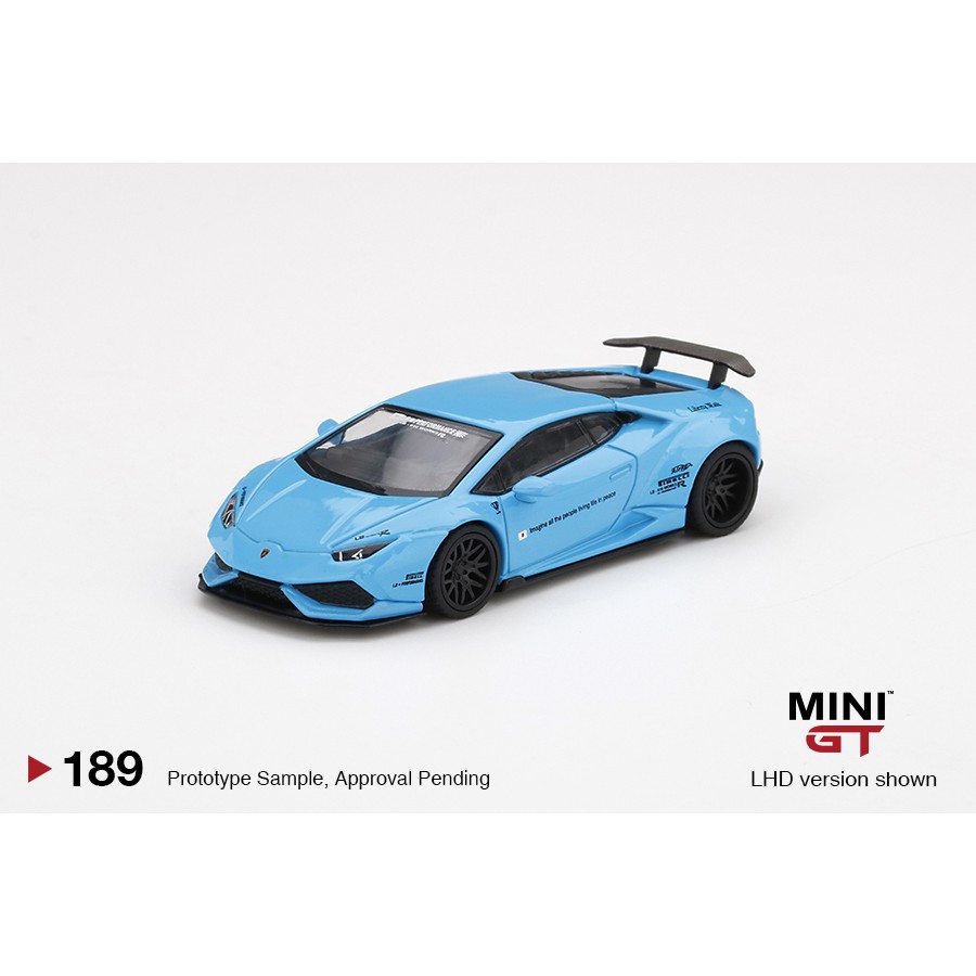 MINI GT 1:64 LB☆WORKS Lamborghini Huracán Huracan ver. 1 Light Blue LP610  #189 | Shopee Malaysia