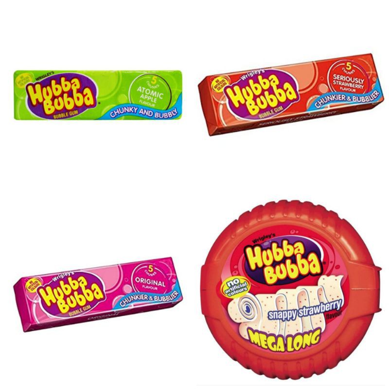 Wrigley's Hubba Bubba Gums & Bubble Tape Bubble Gums Shopee Malaysia