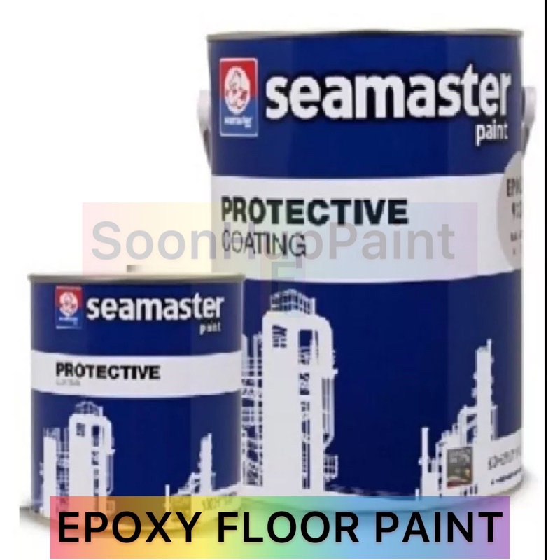 Seamaster Epolux 9320 Floor Coating / Epoxy Paint / Cat Lantai / 1L Set ...