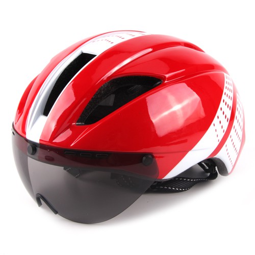 Cycling Helmet With Goggles Visor MTB Road Bike Sport Bicycle Triathlon Helmet 