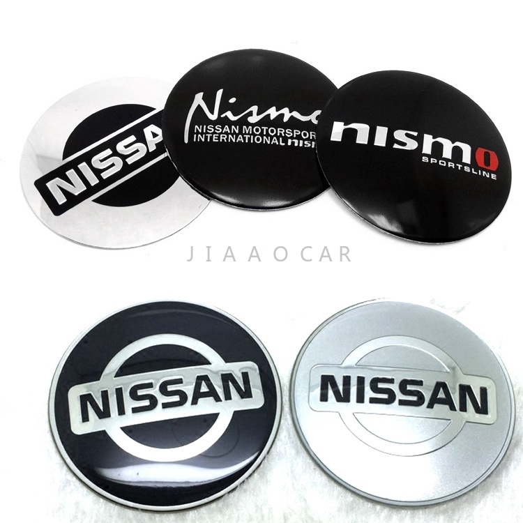 4X 56.5mm Nismo Motorsports Car Wheel Center Hub Cap Stickers Emblems