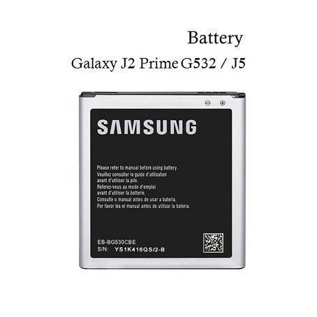Batterie Compatible avec EB-BG530BBC Samsung Galaxy J3/J3 2016/J2 Pro/Grand Prime/ J3 Emerge/J3pro/J5/J2 Prime/J3 2018 TY BETTERY 