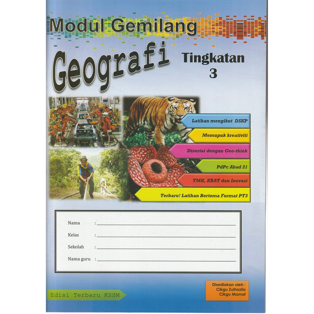 Modul Gemilang Geografi Tingkatan 1 Kssm Jawapan