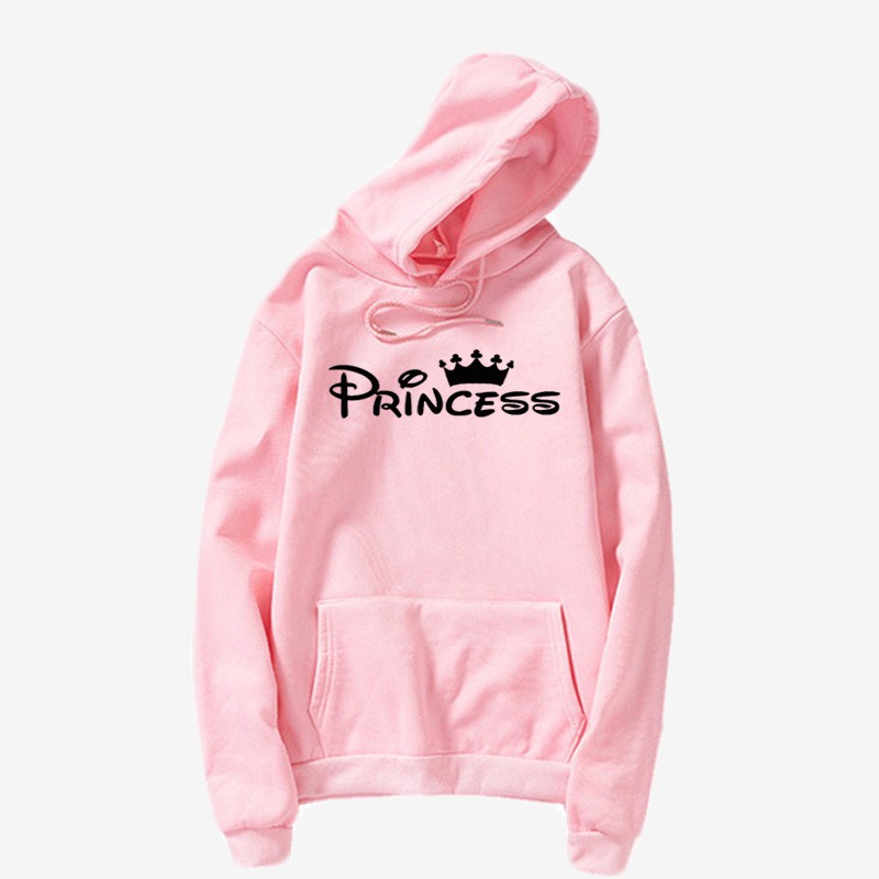 pink hooded jumper