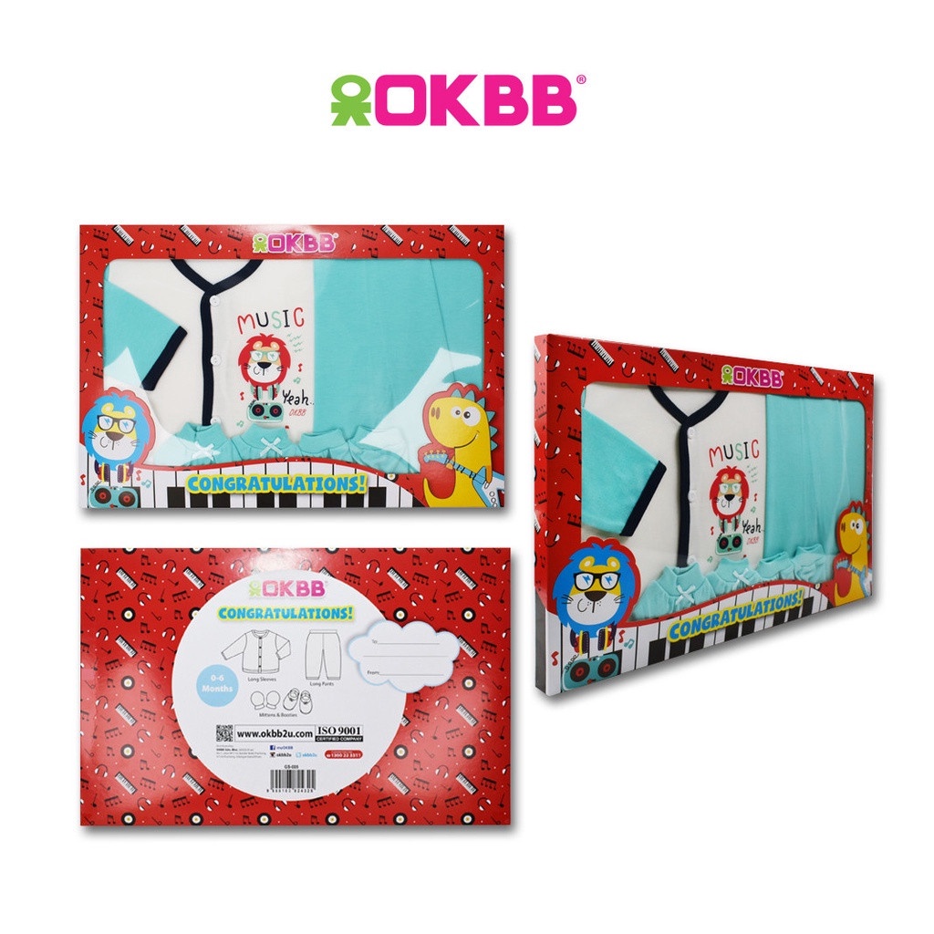 OKBB Gift Set 4 In 1 For New Born Baby GS005_2_GL