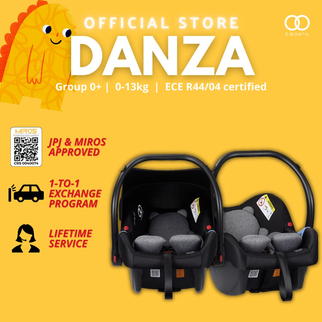 (RM179 MyCRS Subsidi) Koopers Danza Miros & JPJ Approved Infant Carrier