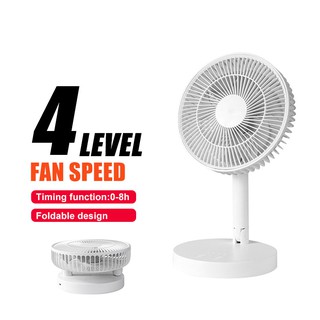 KASYDoFF Rechargeable USB Mini Table Fan Portable Stand Fan Cooling Small Foldable fan for Desk Home Office Dorm and bedroom Cooler For Room