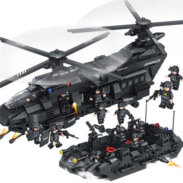 toy military helicopter