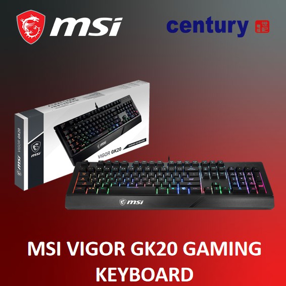 Клавиатура msi vigor gk20 настройка подсветки