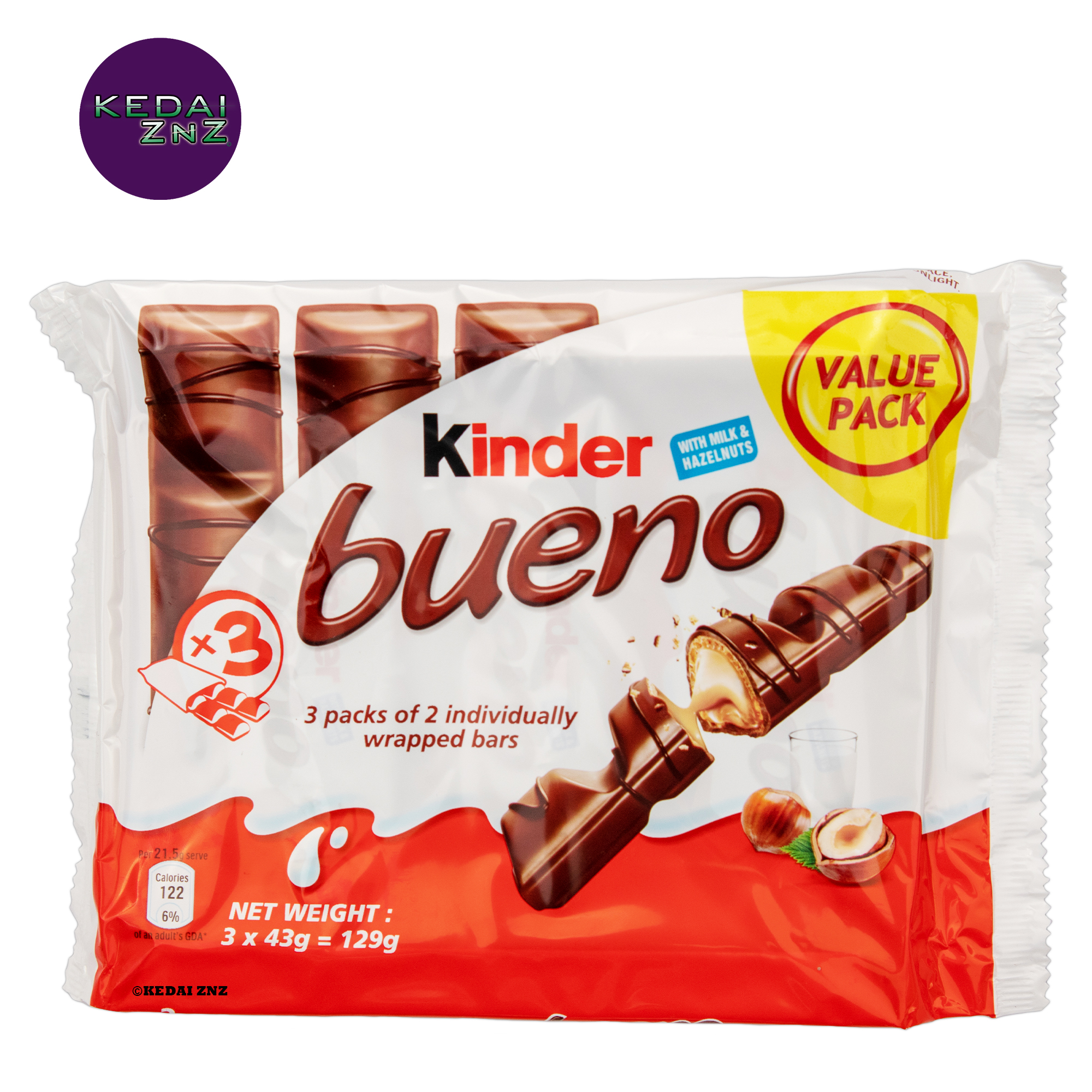 Bueno coklat kinder 21 Status