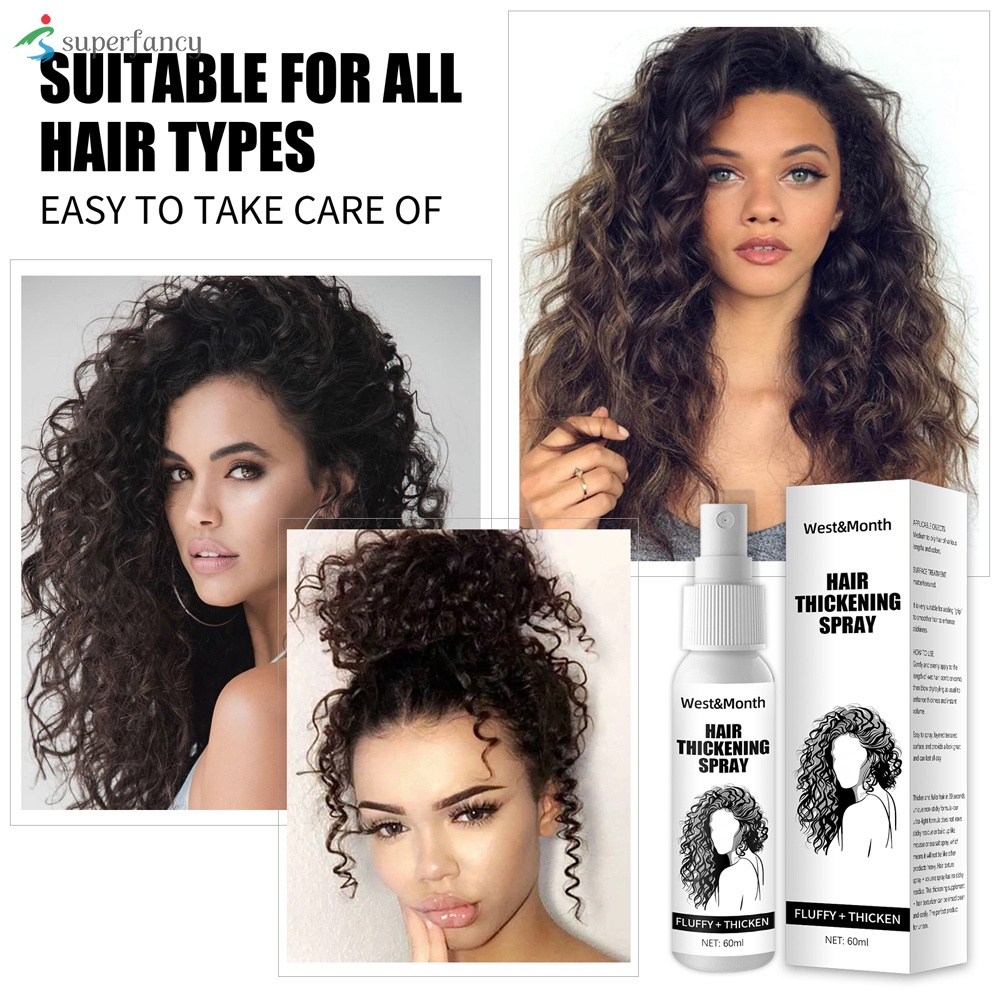 Hair Thickening Spray Volumizing Texturizing Spray Hair Products for Fine  Hair Thin Hair | Shopee Malaysia