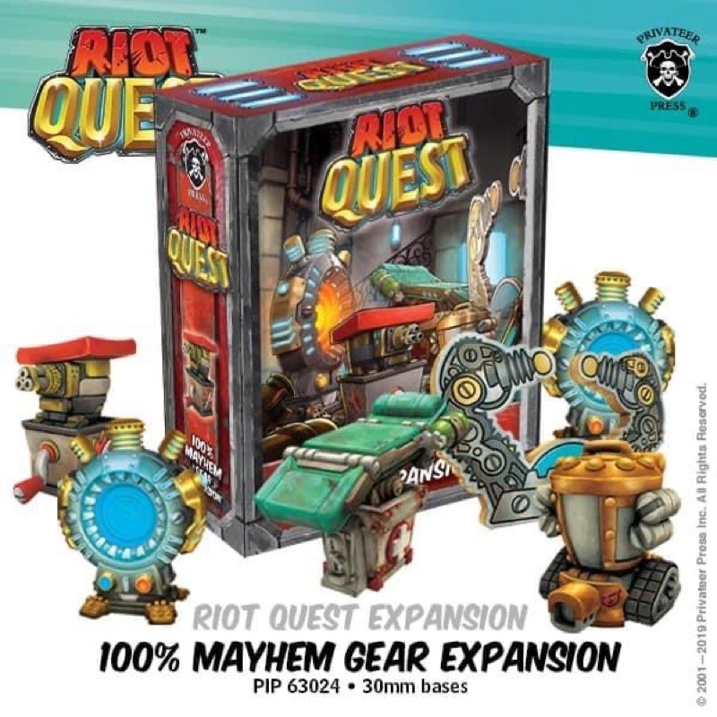 Riot Quest - 100% Mayhem Gear Expansion