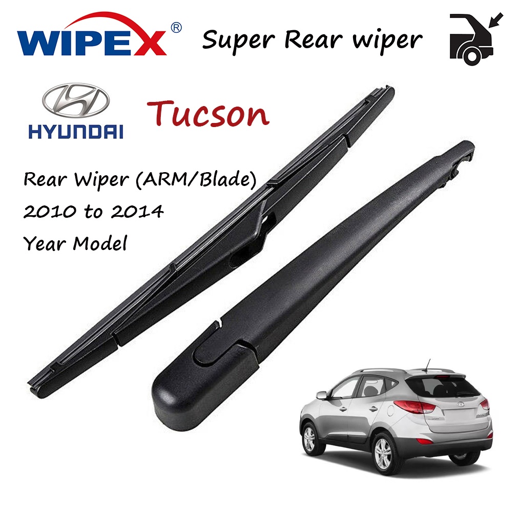 (Quality) Hyundai Tucson Rear Wiper Arm Blade For 2010 To 2014 Year ...