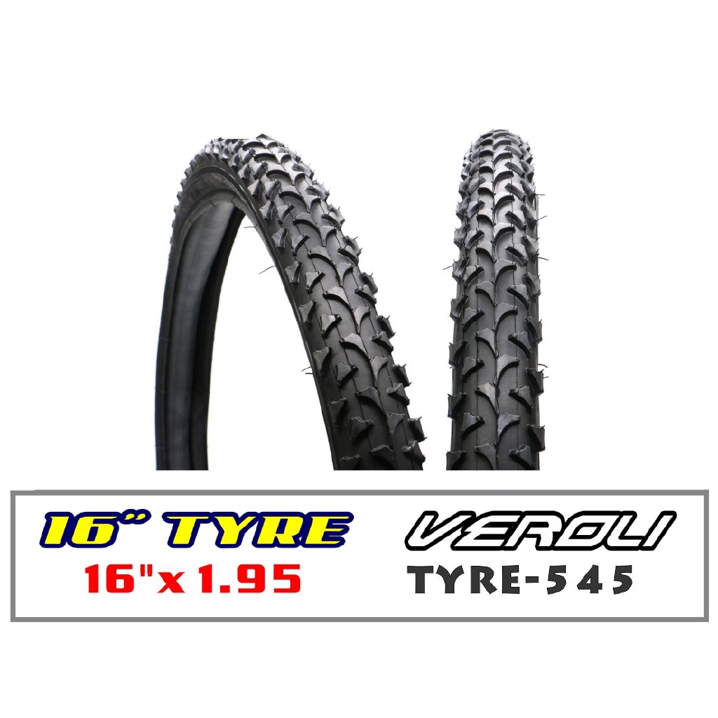 16 x 1.95 bike tire