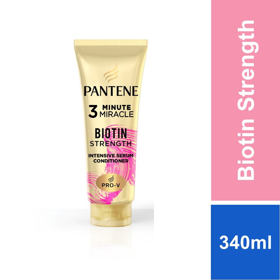 Pantene Conditioner Biotin Strength Intensive Serum Miracle (340ml