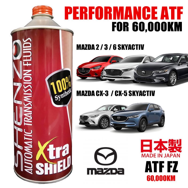 Performance ATF Mazda FZ Skyactiv 2, 3, 6, CX3, CX5 - Shenzo Racing Oil High Performance ATF - 1L