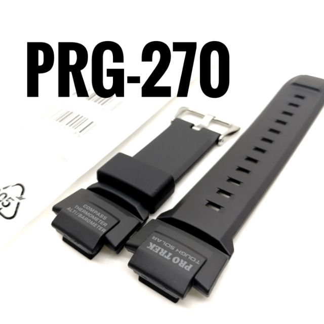 (IN STOCK)100% ORIGINAL CASIO PROTREK PRG-270 REPLACEMENT BAND.RESIN QUALITY | Shopee Malaysia