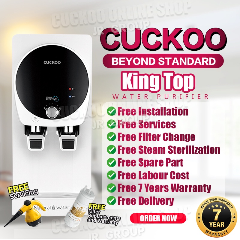 Cuckoo Kingtop Water Purifier Rm60 Monthly No Installation Fee Shopee Malaysia