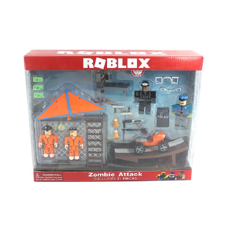 4 Figure Roblox Jailbreak Great Escape Set 7cm Model Dolls Toys - new fire engine new weapon coming roblox jailbreak weekend